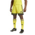 Pantalons de Football adidas Squadra25 Sho Homme Jaune/Noir