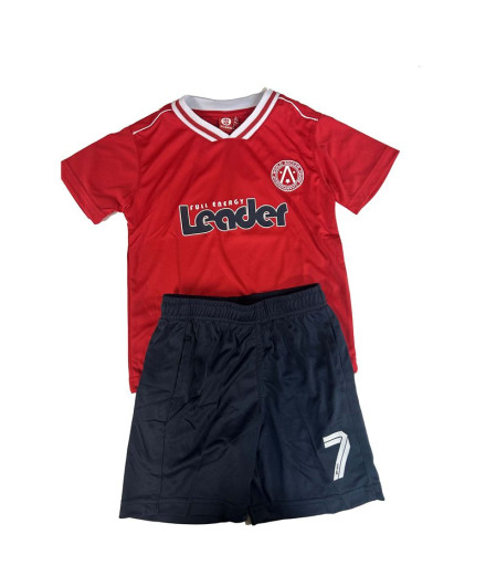 Conjunto Go & Win Bruck Menino Vermelho/Azul Marinho