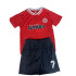 Conjunto Go & Win Bruck Menino Vermelho/Azul Marinho