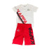 Conjunto Kappa 8036K0230F Menino Branco/Vermelho