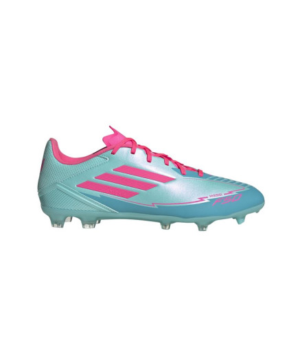 Bottes de Football adidas F50 League Fg/Mg Messi Bleu/Rose