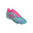 Botas de Futebol adidas F50 League Fg/Mg Messi Infantil Azul/Rosa