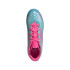 Botas de Futebol adidas F50 Club Fg/Mg Messi Infantil Azul/Rosa