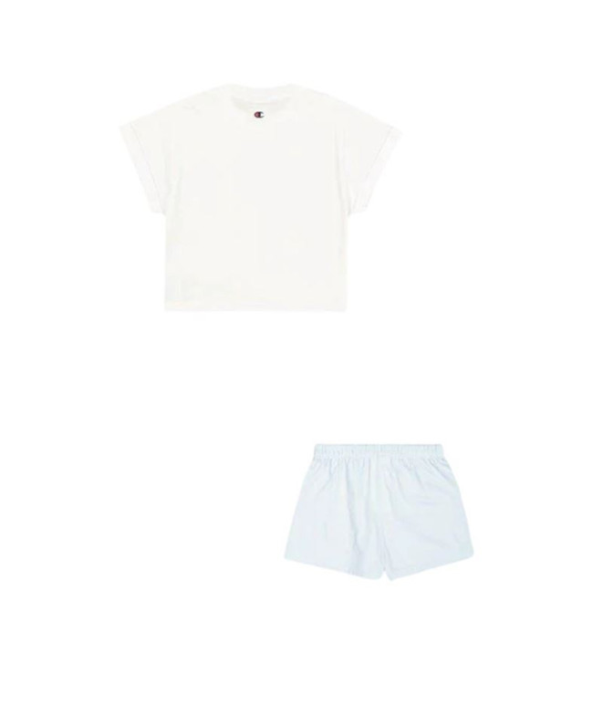 Conjunto Champion Menina Branco