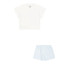 Ensemble Champion Fille Blanc