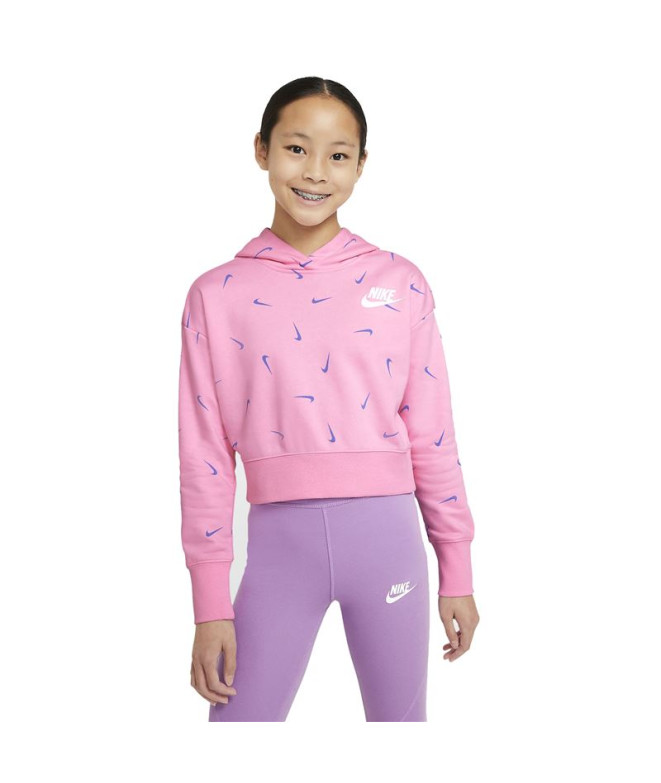 Sweatshirt Nike Print Pink