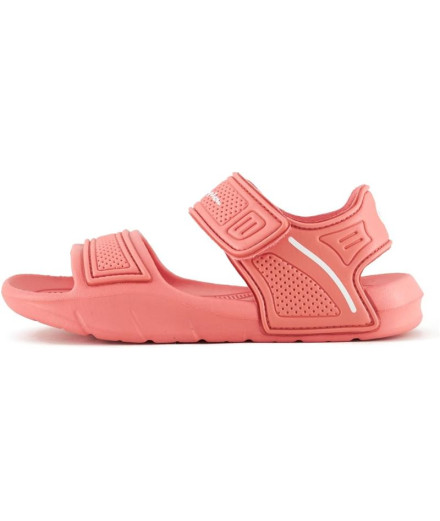 Tongs Champion SQUIRT G Fille Corail/Blanc 2