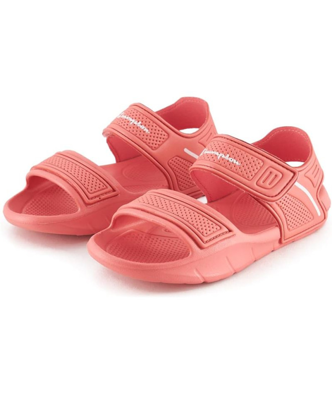 Chinelos Champion SQUIRT G Menina Coral/Branco