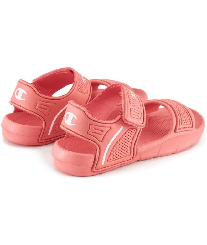 Chinelos Champion SQUIRT G Menina Coral/Branco