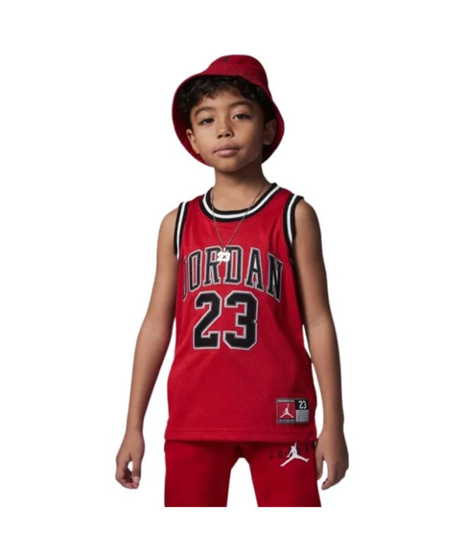 Camiseta Jordan Jordan 23 Jersey Infantil Rojo