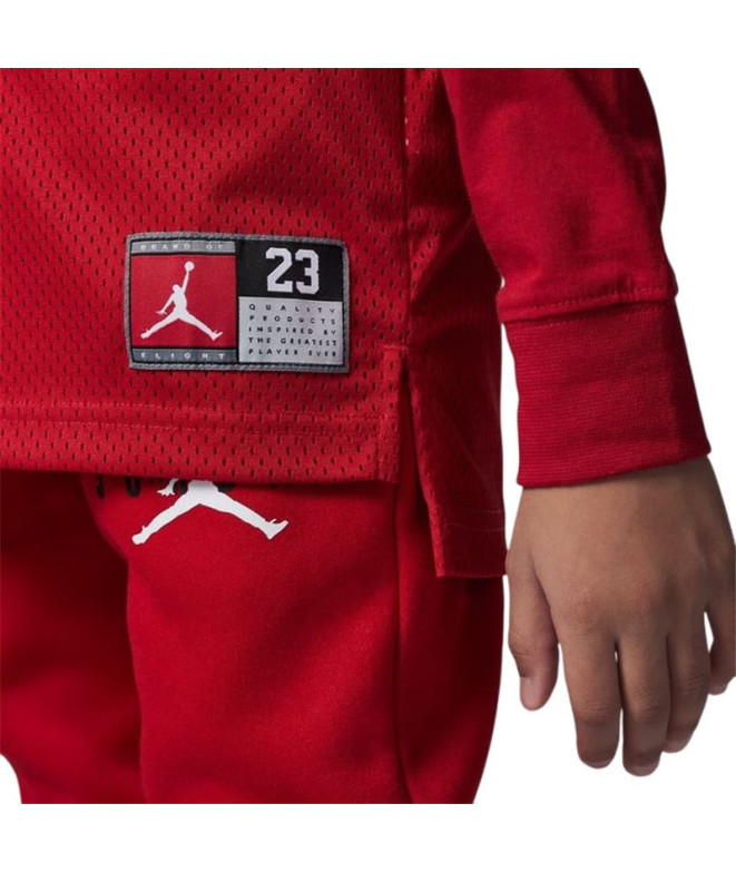 Camiseta Jordan Jordan 23 Jersey Infantil Rojo
