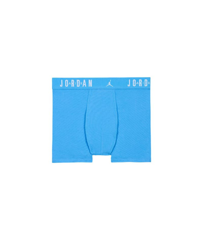 Boxer Jordan Flight Cotton Core 3Pk Bb Enfant Bleu