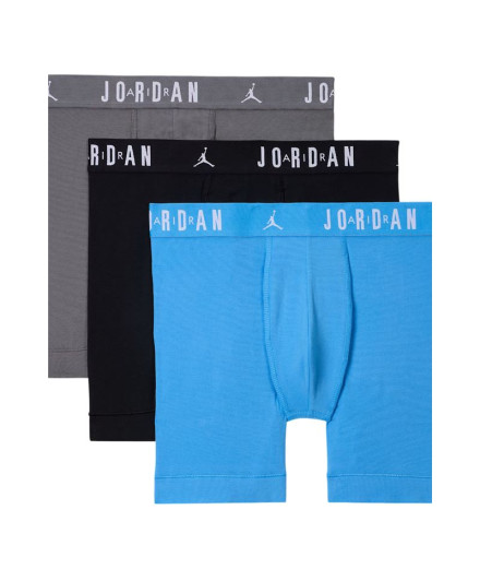 Slip Jordan Flight Cotton Core 3Pk Bb Homme Bleu