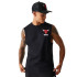 Camiseta Sem Mangas New Era Chicago Bulls NBA Gráfico Homem Preto