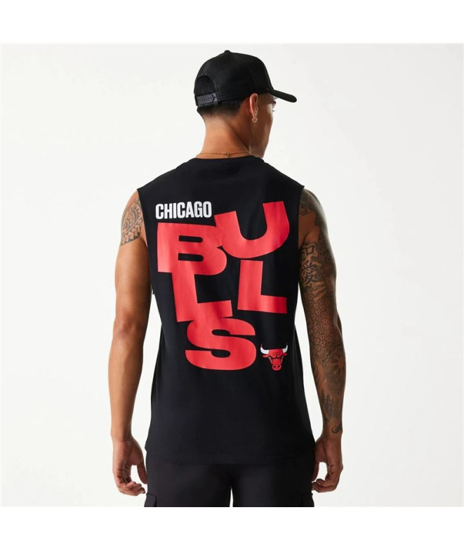 T-shirt Sans Manches New Era Chicago Bulls NBA...
