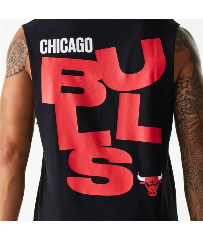 T-shirt Sans Manches New Era Chicago Bulls NBA...