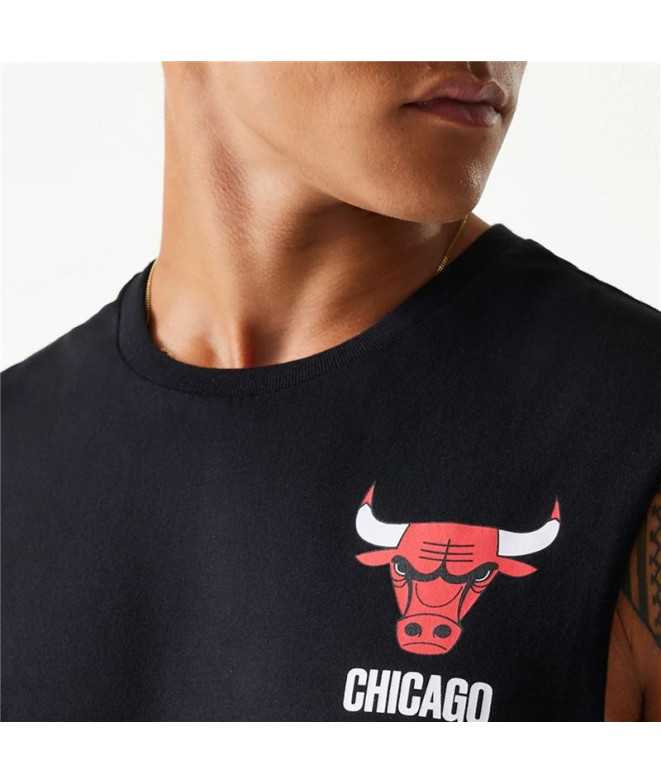 T-shirt Sans Manches New Era Chicago Bulls NBA...