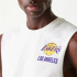 Camiseta Tirantes New Era LA Lakers NBA Hombre Blanco