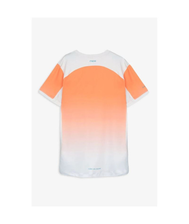 T-shirt de Pádel Nox Homme Pro Mock Orange