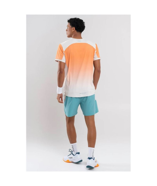 T-shirt de Pádel Nox Homme Pro Mock Orange