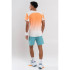 Camiseta de Pádel Nox Homem Pro Mock Laranja