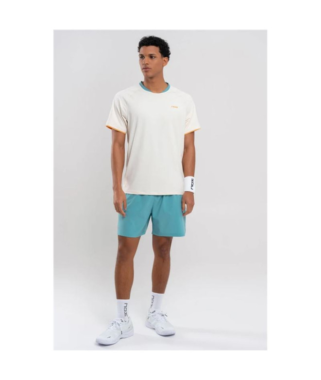 Camiseta de Pádel Nox Homem Pro Baunilha