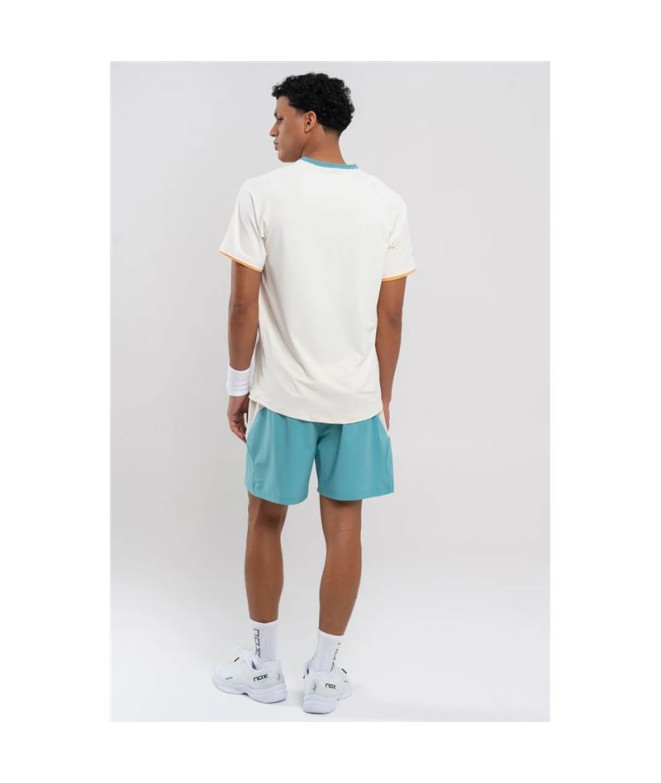 Camiseta de Pádel Nox Homem Pro Baunilha