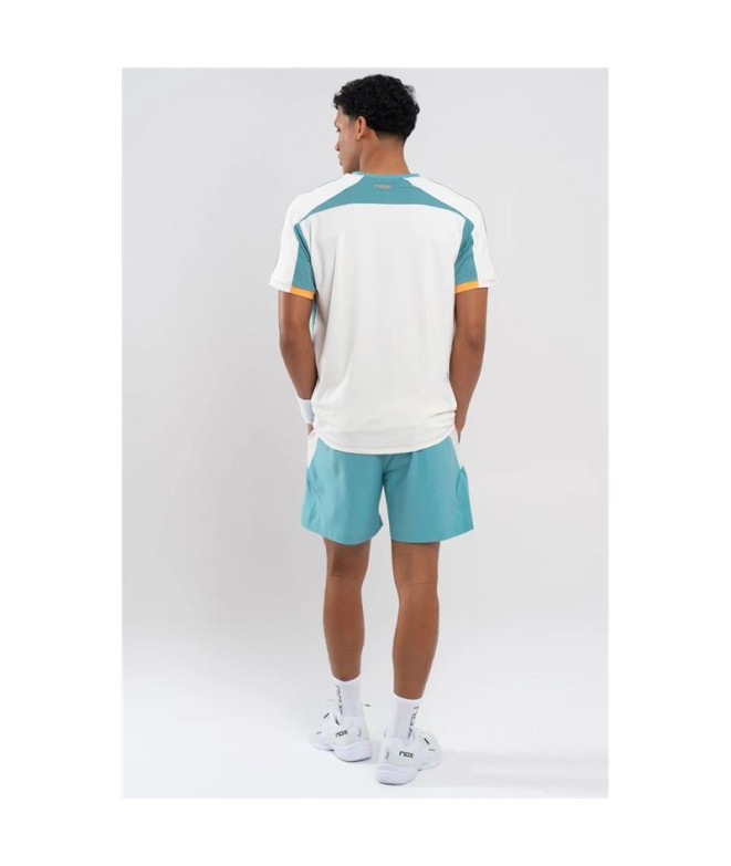 Pantalon Court de Pádel Nox Homme Pro Turquoise