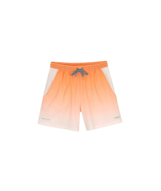 Pantalón Corto de Pádel Nox Hombre Pro Mock Naranja