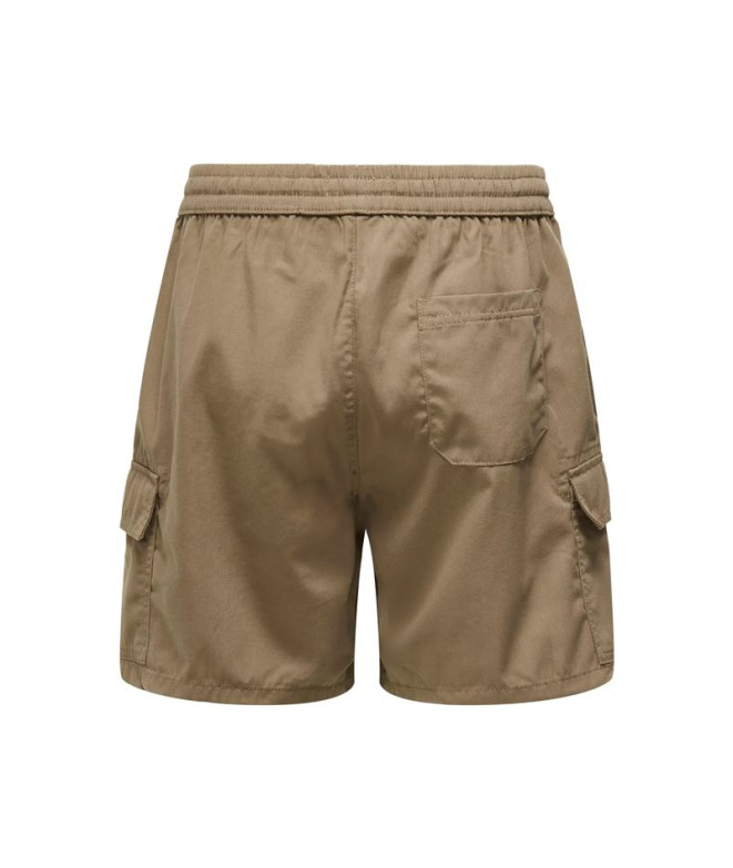 Calça Only & Sons Onskal Cargo 0287 Caribou Homem