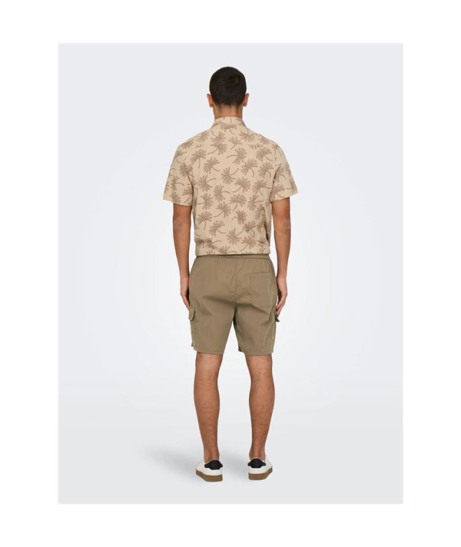 Pantalon Only & Sons Onskal Cargo 0287 Caribou...