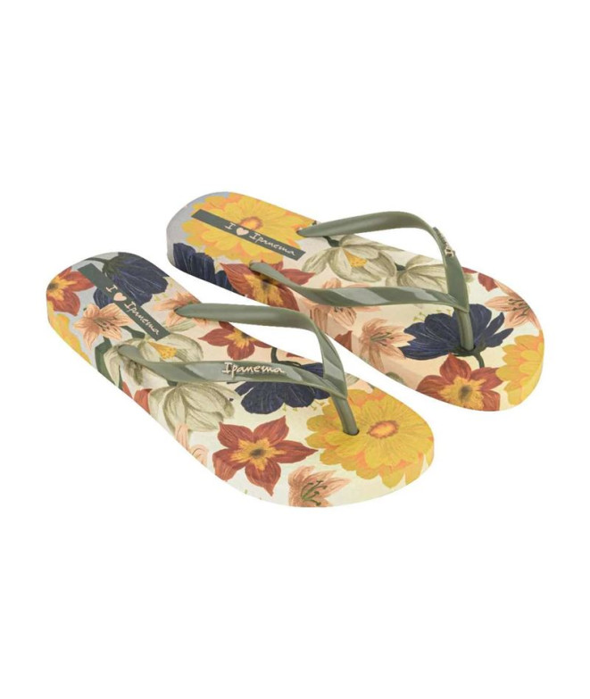 Chanclas Ipanema Verao Tropical Mujer Beige