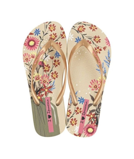Chanclas Ipanema Verao Tropical Mujer Beige