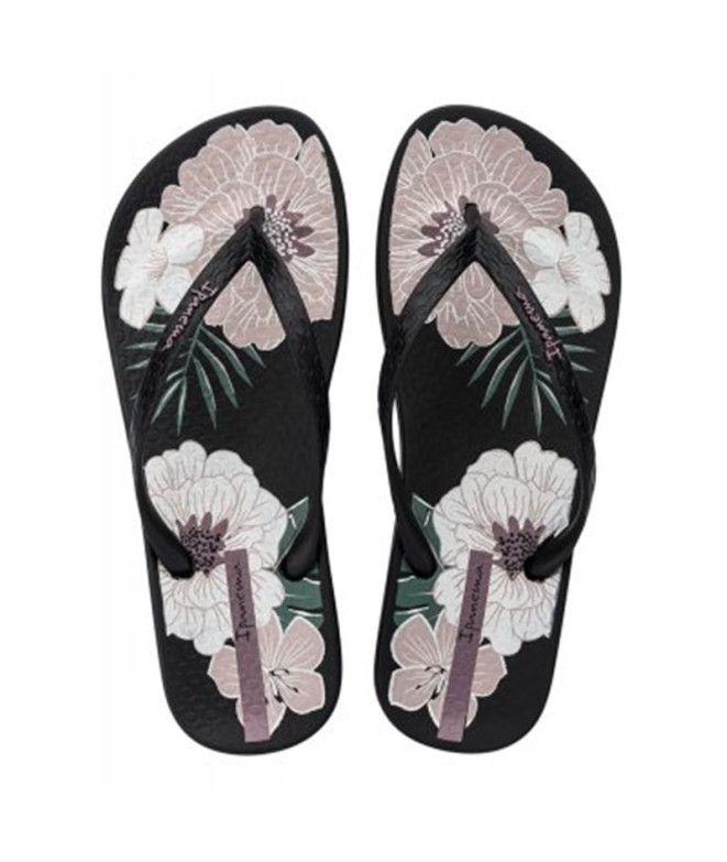 Chanclas Ipanema Anat Temas Xv Fem Infantil Negro/Beige/Morado