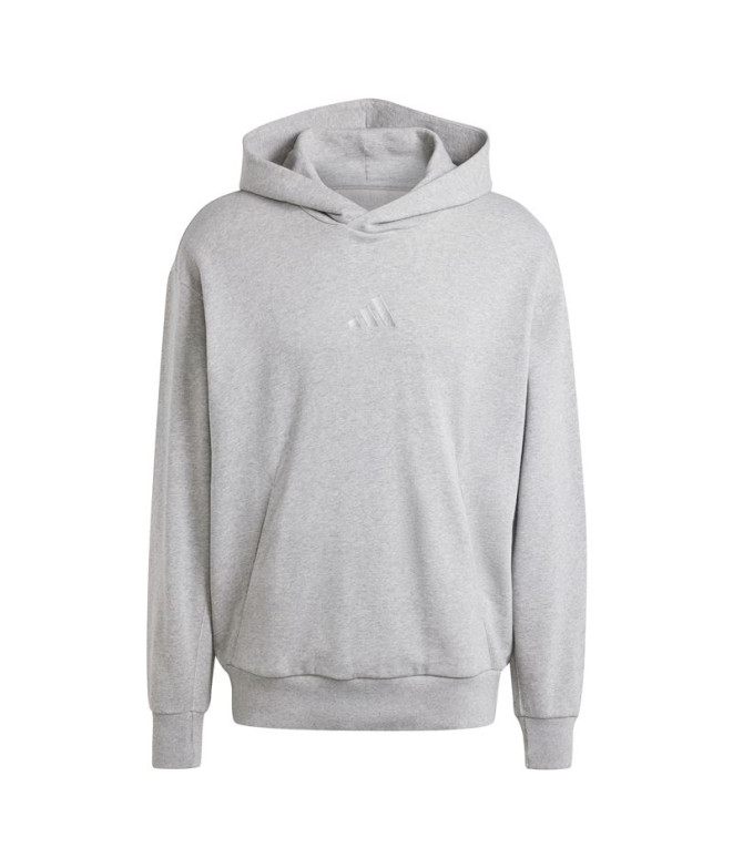Moletom adidas All Szn French Terry Hoodie Homem Cinza