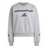 Moletom adidas Z.N.E. Swt Mulher Cinza