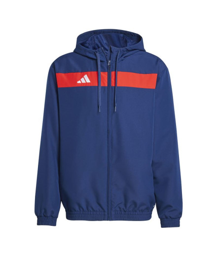 Moletom de Futebol adidas Tiro Es Hood Homem Azul...