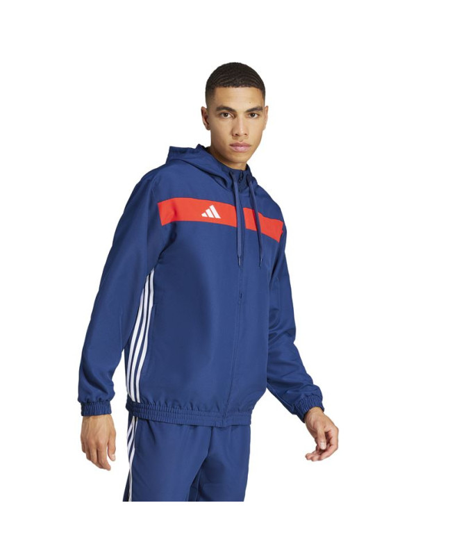 Sudadera de Fútbol adidas Tiro Es Hood Hombre...