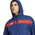 Sudadera de Fútbol adidas Tiro Es Hood Hombre Azul Marino/Rojo