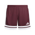 Calça de Futebol adidas Squadra25 Sho Infantil Granate/Branco