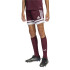 Pantalones de Fútbol adidas Squadra25 Sho Infantil Granate/Blanco