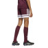 Pantalons de Football adidas Squadra25 Sho Enfant Grenat/Blanc