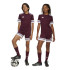 Pantalons de Football adidas Squadra25 Sho Enfant Grenat/Blanc