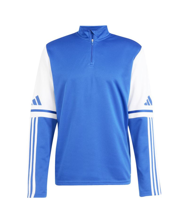 Sudadera de Fútbol adidas Squadra25 Hood Hombre Azul/Blanco
