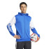 Moletom de Futebol adidas Squadra25 Hood Homem Azul/Branco
