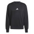 Sweat adidas Feelcozy Swt Homme Noir/Blanc