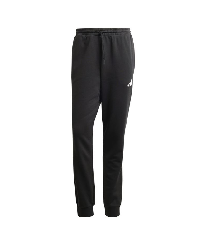 Pantalones adidas Feelcozy Hombre Negro/Blanco