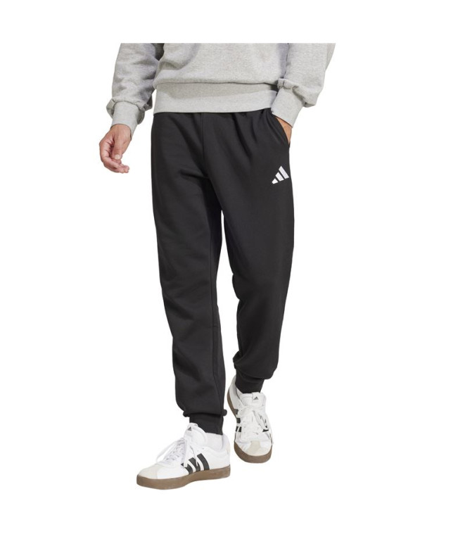 Pantalons adidas Feelcozy Homme Noir/Blanc