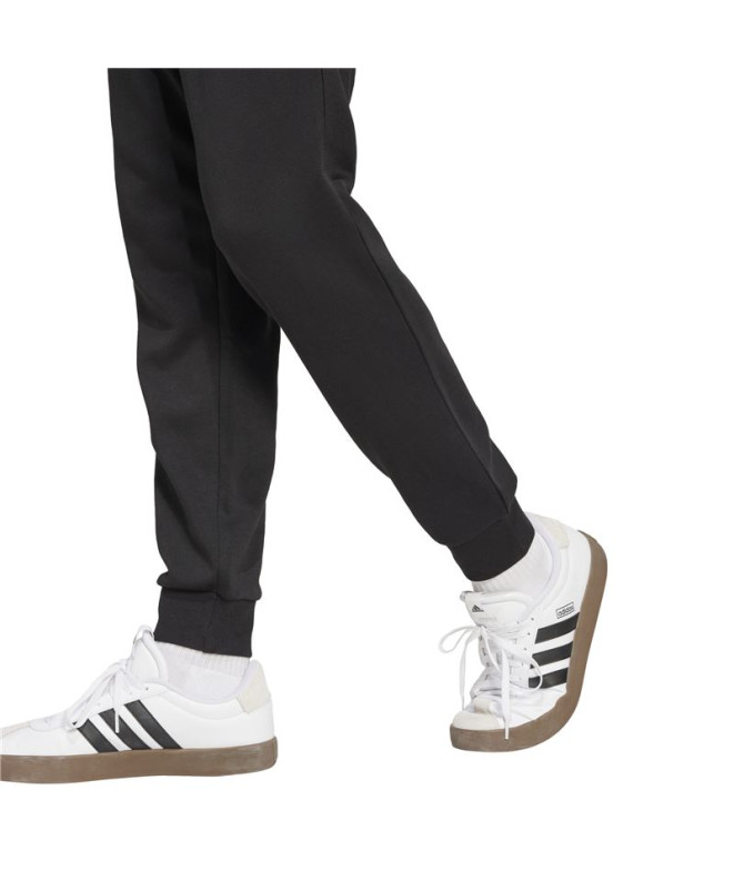Pantalones adidas Feelcozy Hombre Negro/Blanco