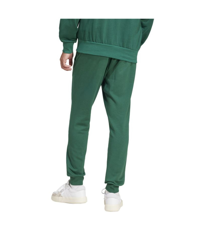 Calça adidas Feelcozy Homem Verde Escuro/Preto